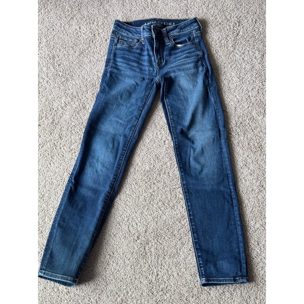 American Eagle Brand, Women’s Denim Jean Pants, Size 0, Short Length Clothing
